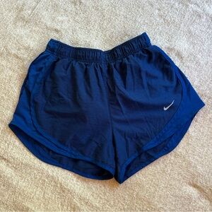 Nike Navy Blue Running Shorts